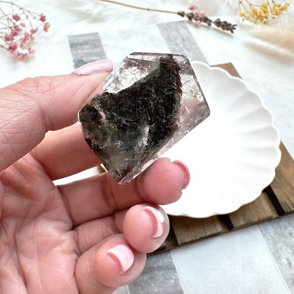 Small Garden Quartz Lodalite Free Form | Garden Quartz Gusher - Picture 5 of 10